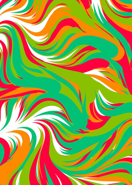 Abstract Geometric Pattern generative computational art, vector illustration