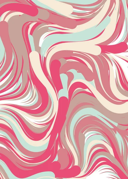 Abstract Perlin Geometric Pattern Generative Computational Art — Stock vektor