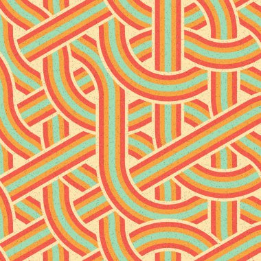 Renkli Altıgen Döşeme Bağlantısı sanat arkaplan tasarımı illüstrasyonu