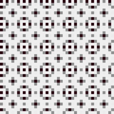 Soyut simetrik çapraz desenli vektör sanat çizimi