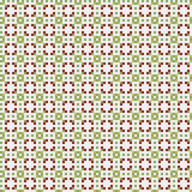 Soyut simetrik çapraz desenli vektör sanat çizimi