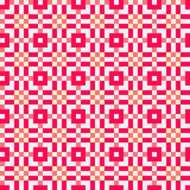 Soyut simetrik model vektör sanat çizimi