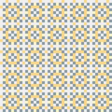 Soyut simetrik çapraz desenli vektör sanat çizimi