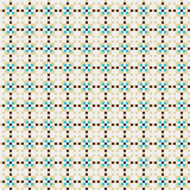 Soyut simetrik çapraz desenli vektör sanat çizimi