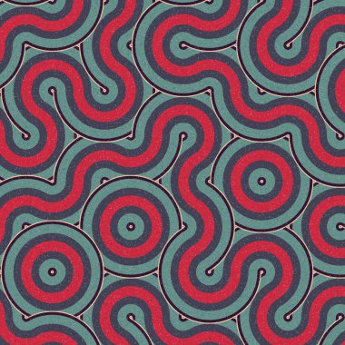 Renkli Altıgen Döşeme Bağlantısı sanat arkaplan tasarımı illüstrasyonu