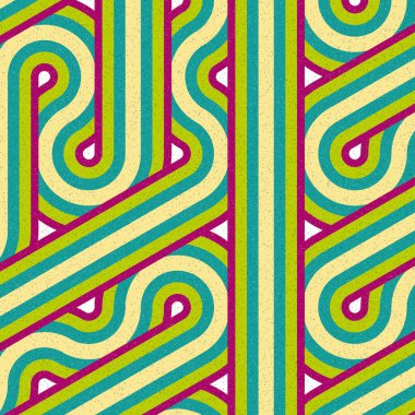 Renkli Altıgen Döşeme Bağlantısı sanat arkaplan tasarımı illüstrasyonu