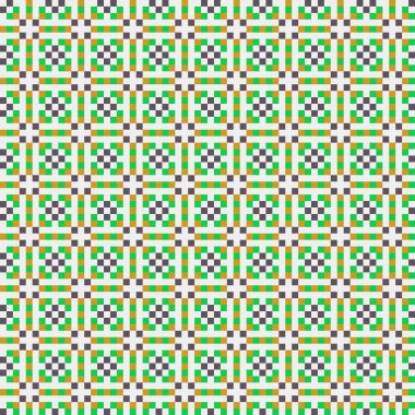 Soyut simetrik model vektör sanat çizimi