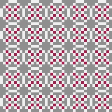 Soyut simetrik model vektör sanat çizimi