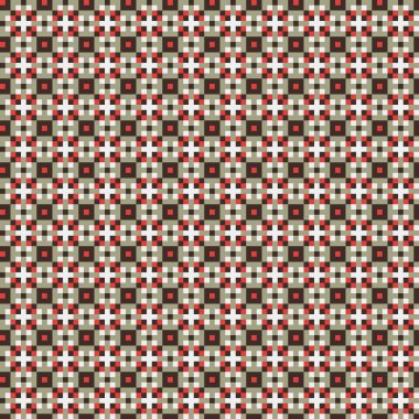 Soyut simetrik çapraz desenli vektör sanat çizimi