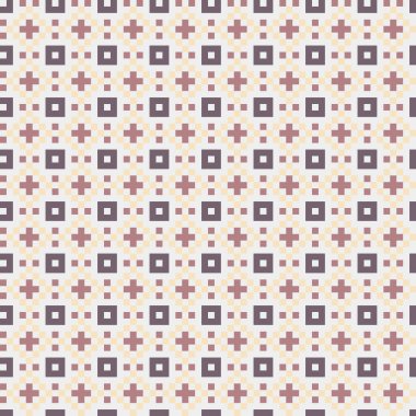 Soyut simetrik çapraz desenli vektör sanat çizimi