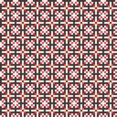 Soyut simetrik model vektör sanat çizimi