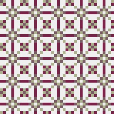 Soyut simetrik çapraz desenli vektör sanat çizimi