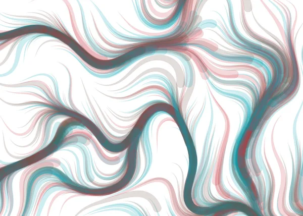 Resumen Perlin Noise Geometric Pattern Generative Computational Art Illustration — Vector de stock