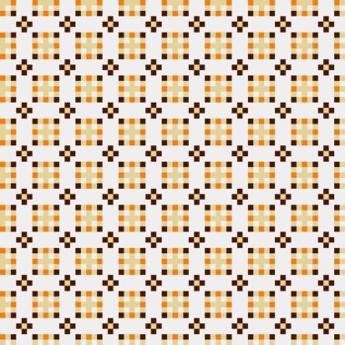 Soyut simetrik çapraz desenli vektör sanat çizimi