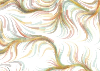 Soyut Perlin Gürültüsü Geometrik Deseni 