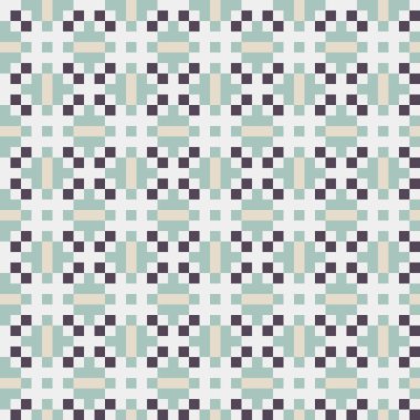 Soyut simetrik çapraz desenli vektör sanat çizimi