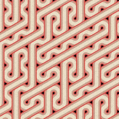 Renkli Altıgen Döşeme tasarımı illüstrasyonu