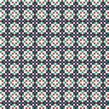 Soyut Çapraz Desen Vektör Sanatı Çizimi