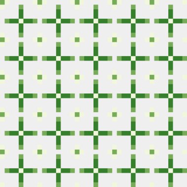 Soyut simetrik çapraz desenli vektör sanat çizimi