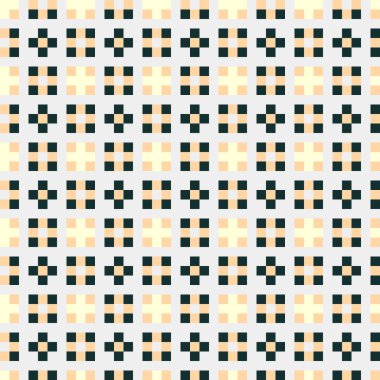 Soyut simetrik model vektör sanat çizimi