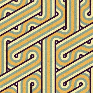 Renkli Altıgen Döşeme Bağlantısı sanat arkaplan tasarımı illüstrasyonu