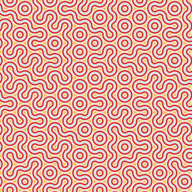 Renkli Altıgen Döşeme Bağlantısı sanat arkaplan tasarımı illüstrasyonu