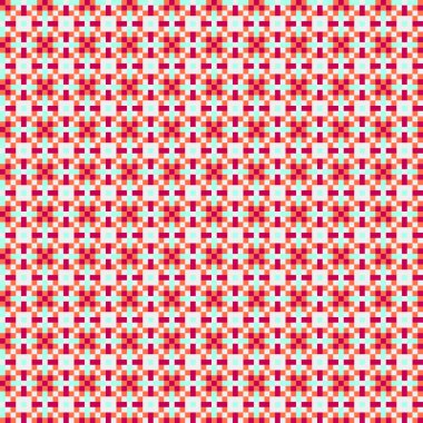 Soyut simetrik çapraz desenli vektör sanat çizimi