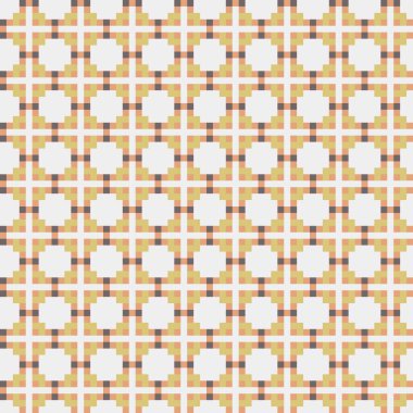 Soyut simetrik model vektör sanat çizimi