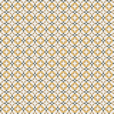 Soyut simetrik model vektör sanat çizimi