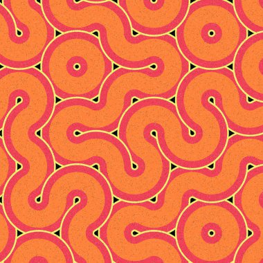 Renkli Altıgen Döşeme tasarımı illüstrasyonu