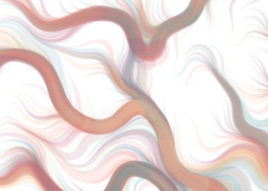 Soyut Perlin Gürültüsü Geometrik Deseni 