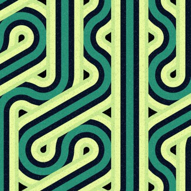 Renkli Altıgen Döşeme tasarımı illüstrasyonu