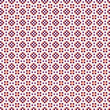 Soyut simetrik çapraz desenli vektör sanat çizimi