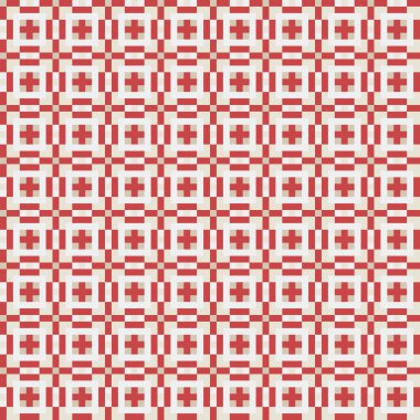 Soyut simetrik çapraz desenli vektör sanat çizimi