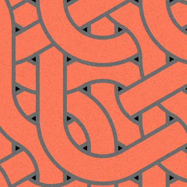 Renkli Altıgen Döşeme Bağlantısı sanat arkaplan tasarımı illüstrasyonu