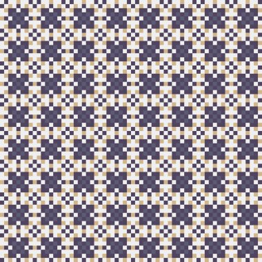 Soyut simetrik çapraz desenli vektör sanat çizimi