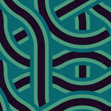 Renkli Altıgen Döşeme tasarımı illüstrasyonu