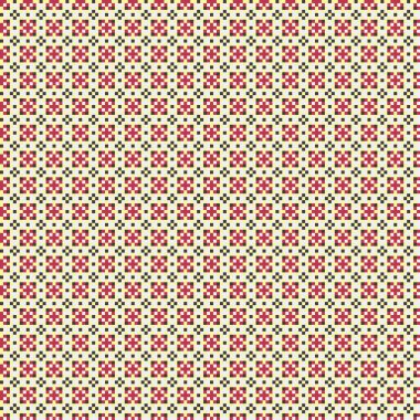 Soyut simetrik çapraz desenli vektör sanat çizimi