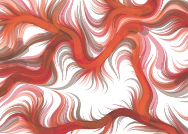 Soyut Perlin Gürültüsü Geometrik Deseni 