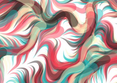 Soyut Gürültü Geometrik Desen çizimi