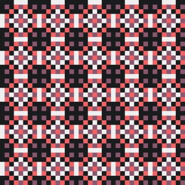 Soyut simetrik model vektör sanat çizimi