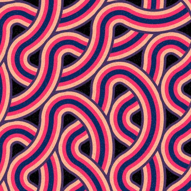 Renkli Altıgen Döşeme Bağlantısı sanat arkaplan tasarımı illüstrasyonu