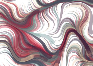 Soyut Perlin Gürültüsü Geometrik Deseni 