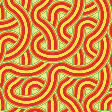 Renkli Altıgen Döşeme Bağlantısı sanat arkaplan tasarımı illüstrasyonu