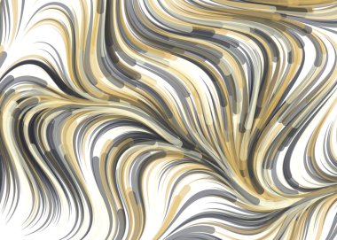 Soyut Perlin Gürültüsü Geometrik Deseni 