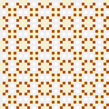 Soyut simetrik çapraz desenli vektör sanat çizimi