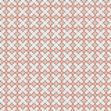 Soyut simetrik çapraz desenli vektör sanat çizimi