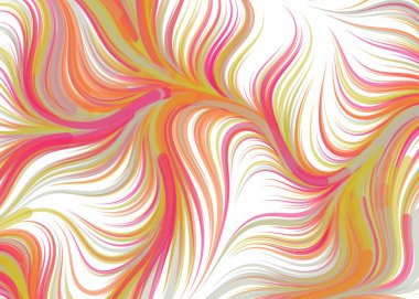 Soyut Perlin Gürültüsü Geometrik Deseni 