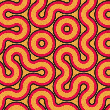 Renkli Altıgen Döşeme Bağlantısı sanat arkaplan tasarımı illüstrasyonu