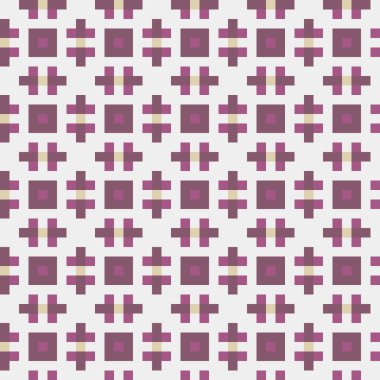 Soyut simetrik çapraz desenli vektör sanat çizimi